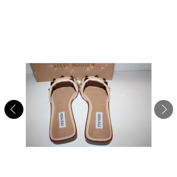 Steve Madden Women’s Studded Slide Sandal - Picture 4 of 5